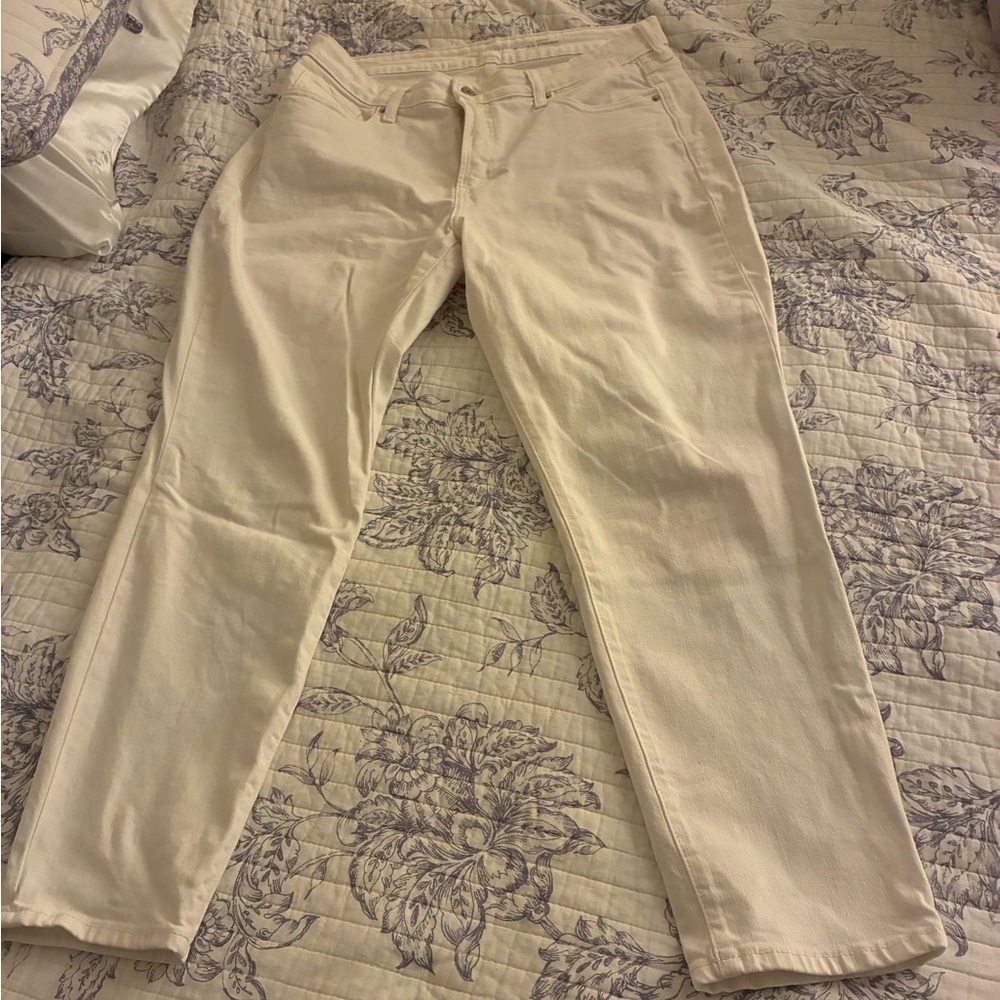 Old Navy Off-White O.G. Straight Pants